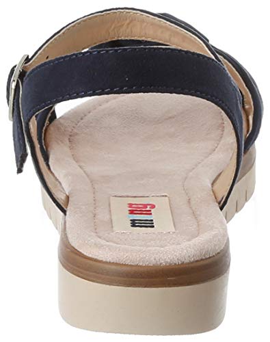 Sandalias Mujer MTNG | Sandalias Damas 58693 | MTNG Mujer | Sandalias Tira de Tobillo | Cierre con Hebilla | 45364 | Azul | 38