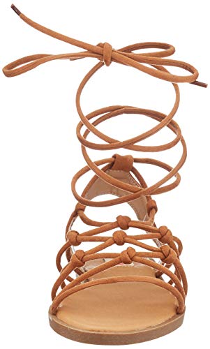 Sandalias Mujer MTNG | Sandalias Palmira 58351 | MTNG Mujer | Sandalias Romana | Cierre con Cordones | 45089 | Cuero | 39