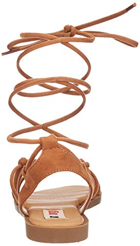 Sandalias Mujer MTNG | Sandalias Palmira 58351 | MTNG Mujer | Sandalias Romana | Cierre con Cordones | 45089 | Cuero | 39