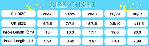 Sandalias Niños Chanclas,Zapatos de Ducha Niña Zapatos de Playa(26/27EU Escamas de Pescado-Rosa)