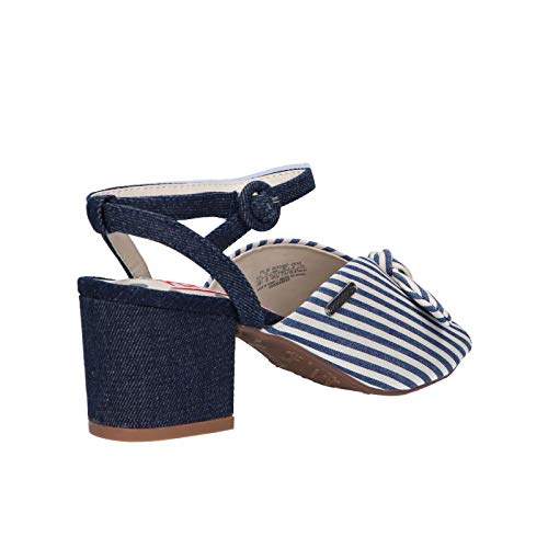 Sandalias Pepe Jeans Yogi Bow Denim Mujer 39 Azul