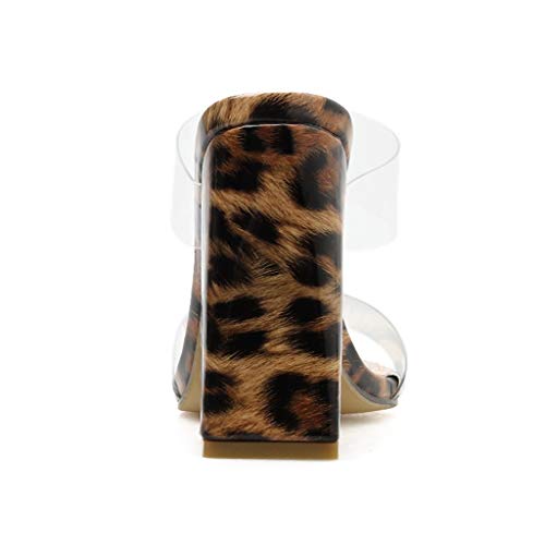 Sandalias Transparentes Mujer Tacon Baratas Verano 2019 Chanclas Mujer Piscina Moda Zapatillas Casa Mujer Verano Tacones Altos Baratos Mujer Sexy Zapatos de Tacon POLP Botas de Lluvia Impermeable