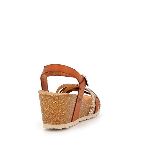 Sandalias Yokono Cadiz Nuez para Mujer 38 marrón