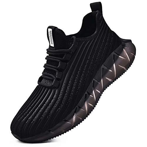 SANNAX Hombre Zapatos para Correr Zapatillas de Deporte de Moda Casual Sneakers Calzado Deportivo Zapatos Transpirables para Gimnasio Caminar Trotar