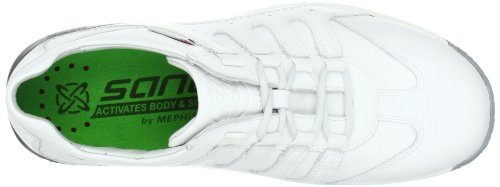 Sano by Mephisto Actor PAGODE 8030 White P5102617 - Zapatos de Cuero Nobuck para Hombre, Color Blanco, Talla 42.5