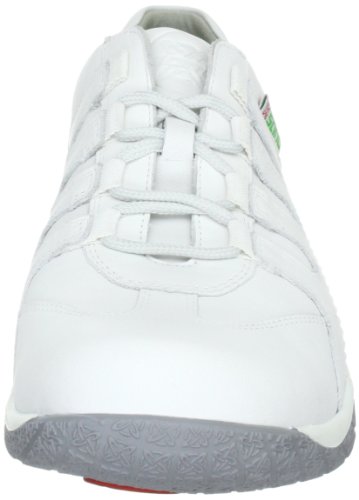 Sano by Mephisto Actor PAGODE 8030 White P5102617 - Zapatos de Cuero Nobuck para Hombre, Color Blanco, Talla 42.5