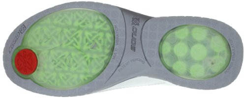 Sano by Mephisto Actor PAGODE 8030 White P5102617 - Zapatos de Cuero Nobuck para Hombre, Color Blanco, Talla 42.5