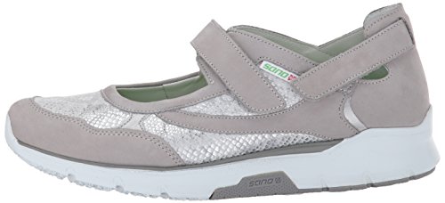 Sano by Mephisto Villia - Zapatillas de Senderismo para Mujer, Color Gris, Talla 40 EU