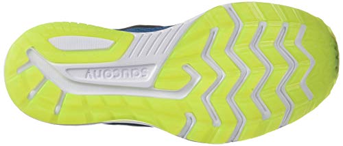 Saucony Clarion, Zapatillas de Running Hombre, Azul (Marine/Citron 2), 42.5 EU