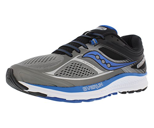 Saucony Guide 10, Zapatillas de Running para Hombre, (Gris/Azul/Blanco), 42 EU