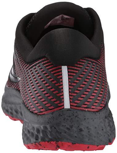 Saucony Guide 13 TR Zapatillas para Correr sobre Camino de Tierra o Montaña con Soporte Neutral para Hombre Negro Rojo, Negro (Black Red), 42 EU