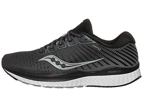 Saucony Guide 13 Wide Women 8 Black | White