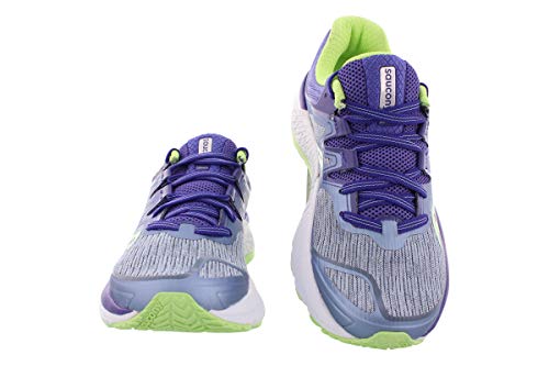 Saucony Guide Iso Running Women's Shoes Size 8, Color: Fog/Purple/Mint
