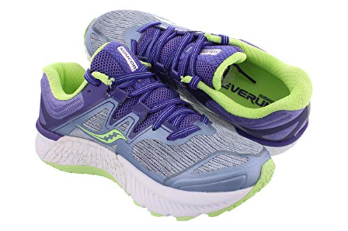 Saucony Guide Iso Running Women's Shoes Size 8, Color: Fog/Purple/Mint