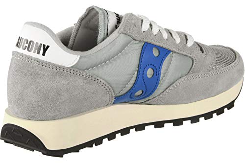 Saucony Jazz Original Vintage, Zapatillas Mujer, Gris (Grey/Blue), 37.5 EU