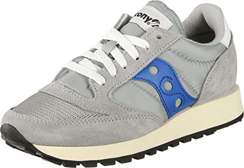 Saucony Jazz Original Vintage, Zapatillas Mujer, Gris (Grey/Blue), 37.5 EU