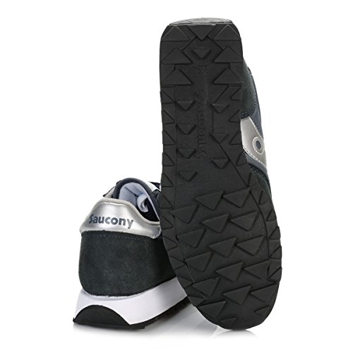 Saucony Jazz Original-W, Zapatillas Mujer, Azul (Navy/Silver), 37.5 EU