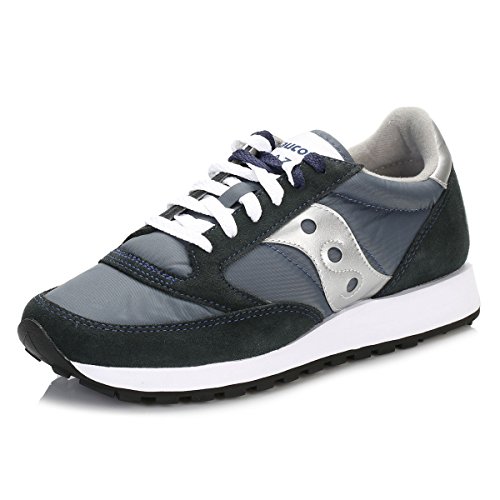 Saucony Jazz Original-W, Zapatillas Mujer, Azul (Navy/Silver), 37.5 EU