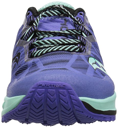 Saucony KOA TR, Zapatillas de Trail-Running para Mujer, Violet/Aqua, 40 EU