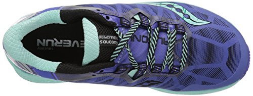 Saucony KOA TR, Zapatillas de Trail-Running para Mujer, Violet/Aqua, 41 EU