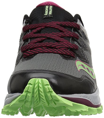 Saucony Mujeres Sandalias de Piso, Black | Mint | Berry, Talla 5