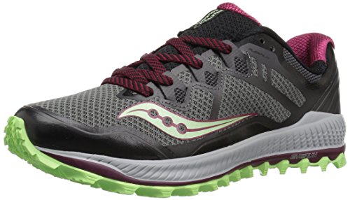 Saucony Mujeres Sandalias de Piso, Black | Mint | Berry, Talla 5