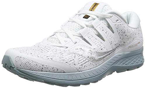 Saucony Ride ISO, Zapatillas de Running Hombre, Blanco (White 40), 44 EU
