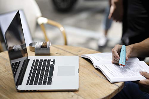 Scanmarker Air Pen Scanner – OCR Digital Highlighter and Reader – Inalámbrico (Mac Win iOS Android) (Turquesa