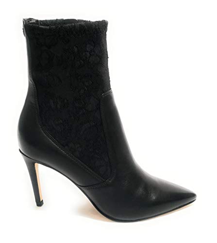 Scarpe Donna Ankle Boot GUESS Tronchetto Mod. BOBBYJO TC 70 Pelle Black D19GU55