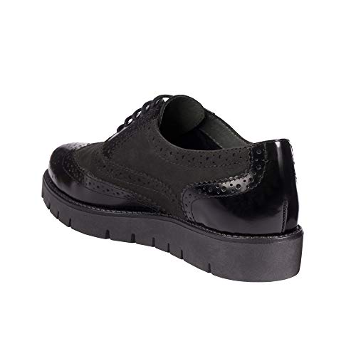 Scholl Brogues Virginia Negro 35