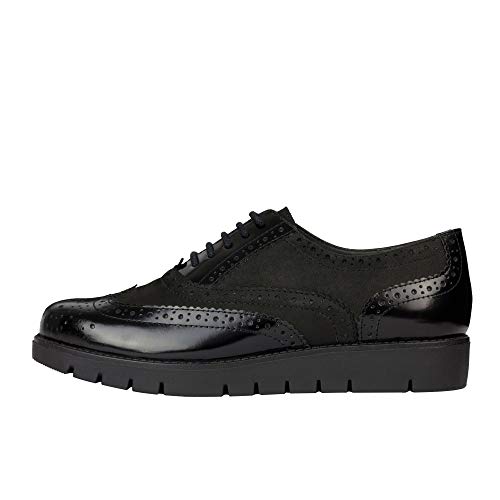 Scholl Brogues Virginia Negro 35