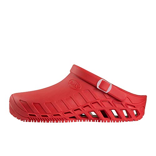 Scholl línea Profesional Clog EVO Rojo 40-41