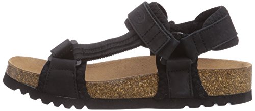 Scholl New Track Black, Sandalias Unisex Adulto, Negro-Negro, 38 EU