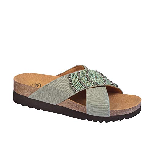 Scholl Sandalias sin Tira la Serena 2.0 Azul Claro 37