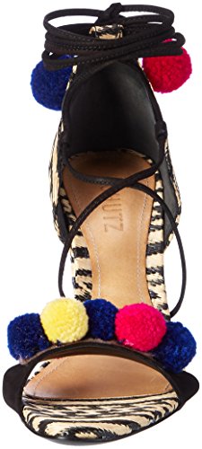 Schutz S2-01480079, Sandalia con Pulsera Mujer, Negro, 37 EU