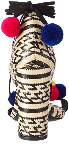 Schutz S2-01480079, Sandalia con Pulsera Mujer, Negro, 37 EU