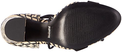 Schutz S2-01480079, Sandalia con Pulsera Mujer, Negro, 37 EU