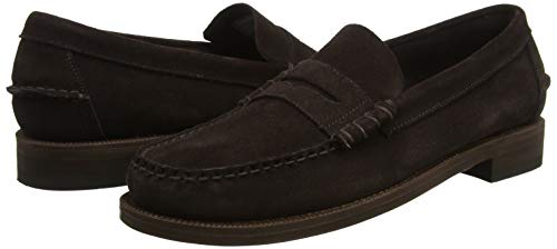 Sebago Classic Dan Suede, Náuticos Hombre, Marrón (Dk Brown 901), 44 EU