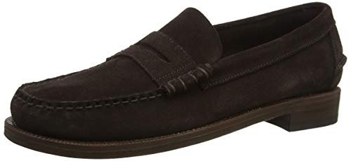Sebago Classic Dan Suede, Náuticos Hombre, Marrón (Dk Brown 901), 44 EU