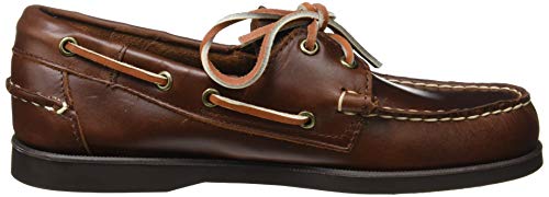 Sebago Docksides Portland Waxed Náuticos, Hombre, Marrón (Brown-Gum), 40 EU
