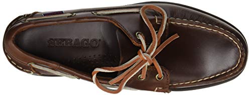 Sebago Docksides Portland Waxed Náuticos, Hombre, Marrón (Brown-Gum), 40 EU