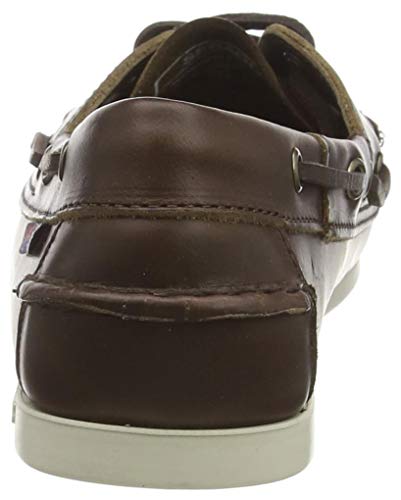 Sebago Jacqueline Waxy W, Náuticos Mujer, Marrón (Dk Brown 901), 40.5 EU