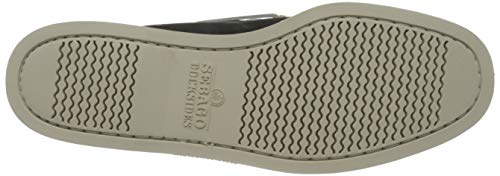 Sebago Portland Spinnaker NBK FGL, Zapatos de Barco Hombre, Marrón Black Dk Brown, 41 EU