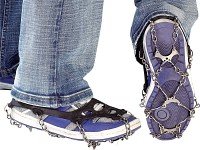 Semptec Urban Survival Technology Cadenas de Nieve para Calzado: 1 par de Cadenas de Zapatos para Todo Tipo de Calzado, Tallas 35-43 (Cadenas para Zapatos)