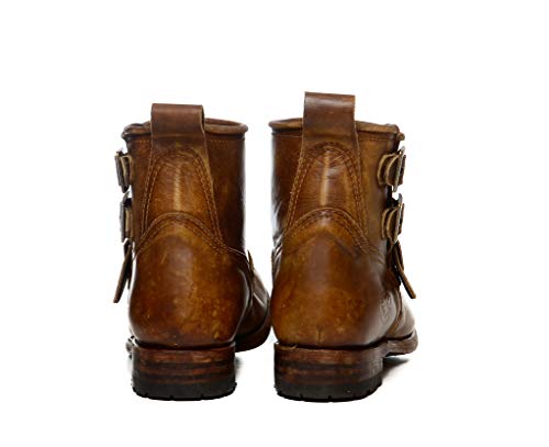 Sendra Boots 11296 LIGTHING Deep LAV.Wax Botin Motero DE Hebillas (45 EU, Natural Wax)