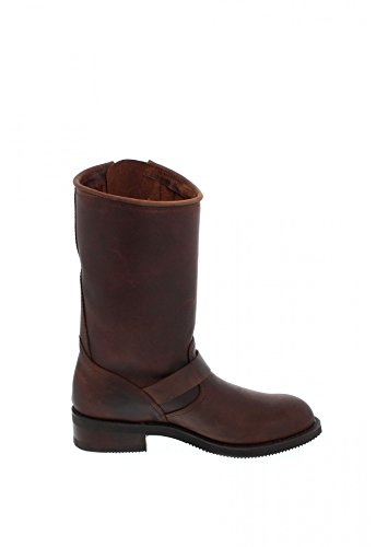 Sendra Boots 2944 - Biker Boots de cuero unisex, color marrón, talla 40