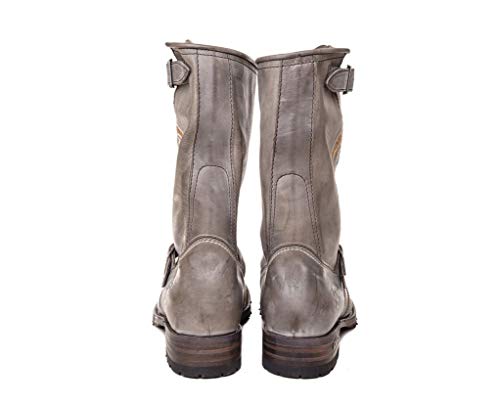 Sendra Boots Bota Biker 3565 Lighting-C Vibrant con Bordado (42 EU, Grigio)