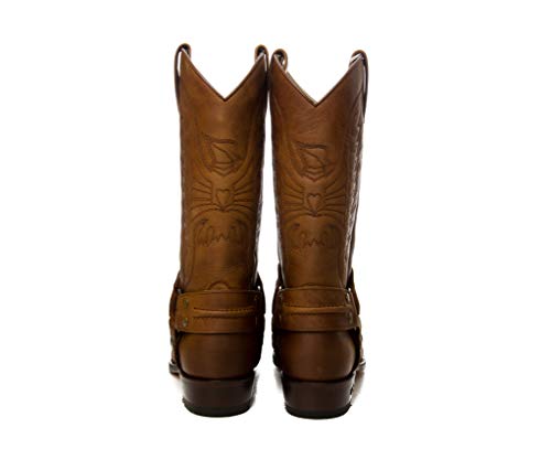 Sendra Boots Botas Biker de Punta Cuadrada 2621 Pete (44 EU, Sprinter Tang)