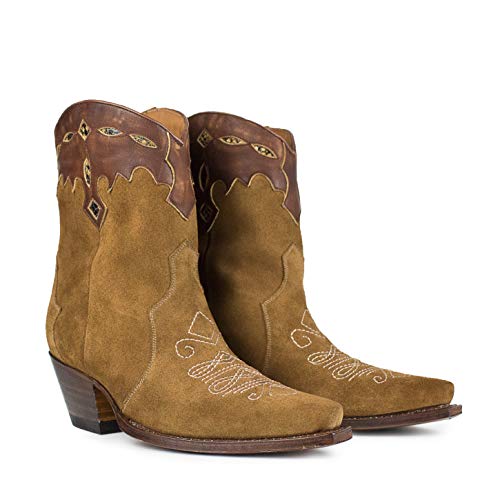 Sendra Boots Botín 16349 Judy Salvaje (40 EU, Serraje Camel Kaleido 158bis)