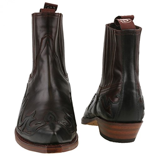 Sendra Boots - Botines para hombre, marrón - marrón oscuro, 44